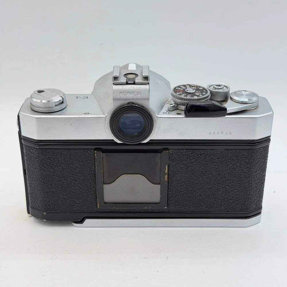 Konica SLR Camera Body Lot Autoreflex T3 FT-1 Motor TC 35mm Film Parts Repair